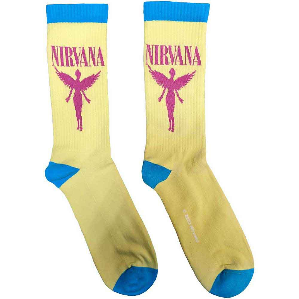 Nirvana - Angelic Sokken - Geel